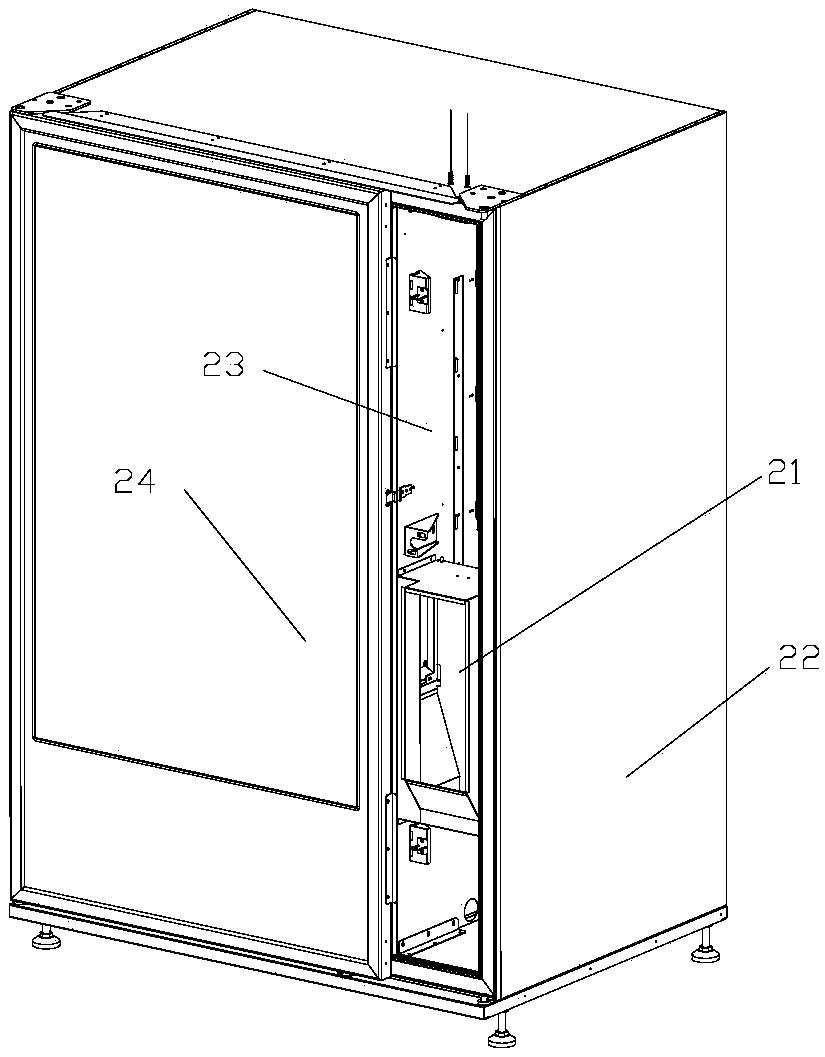 Vending machine and intelligent inventory monitoring system and method