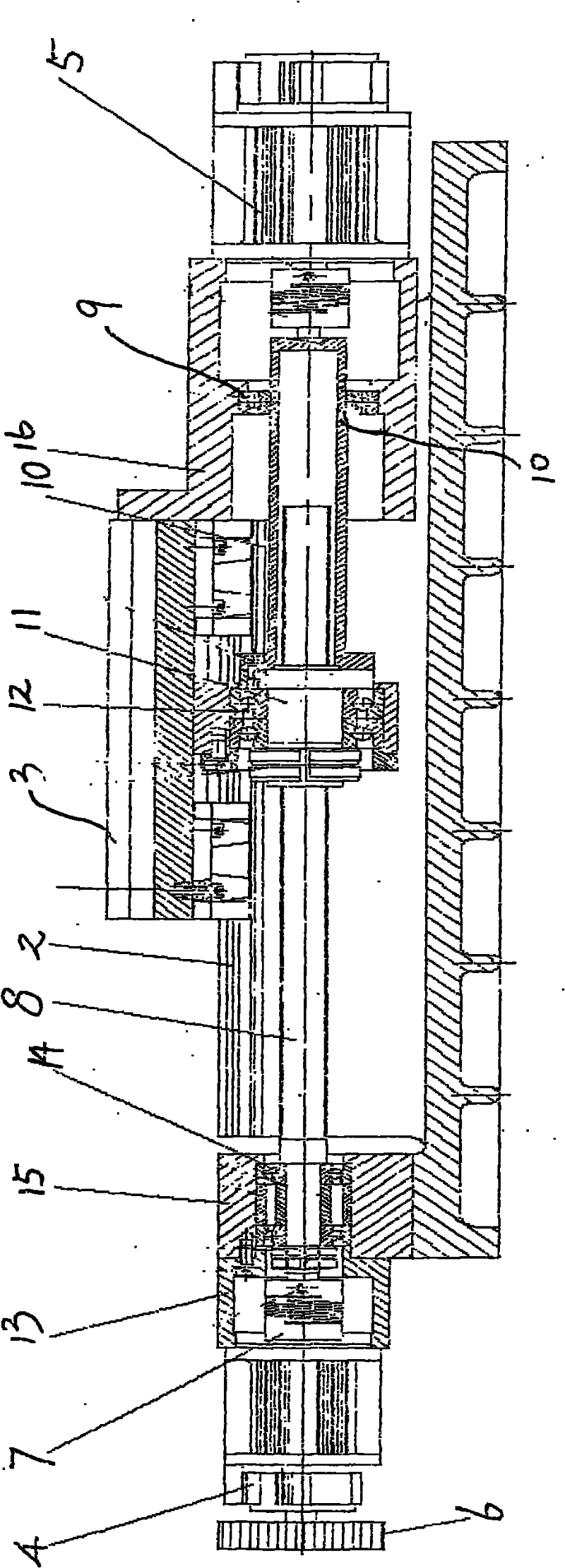 Hybrid drive semi-closed loop precision positioning system