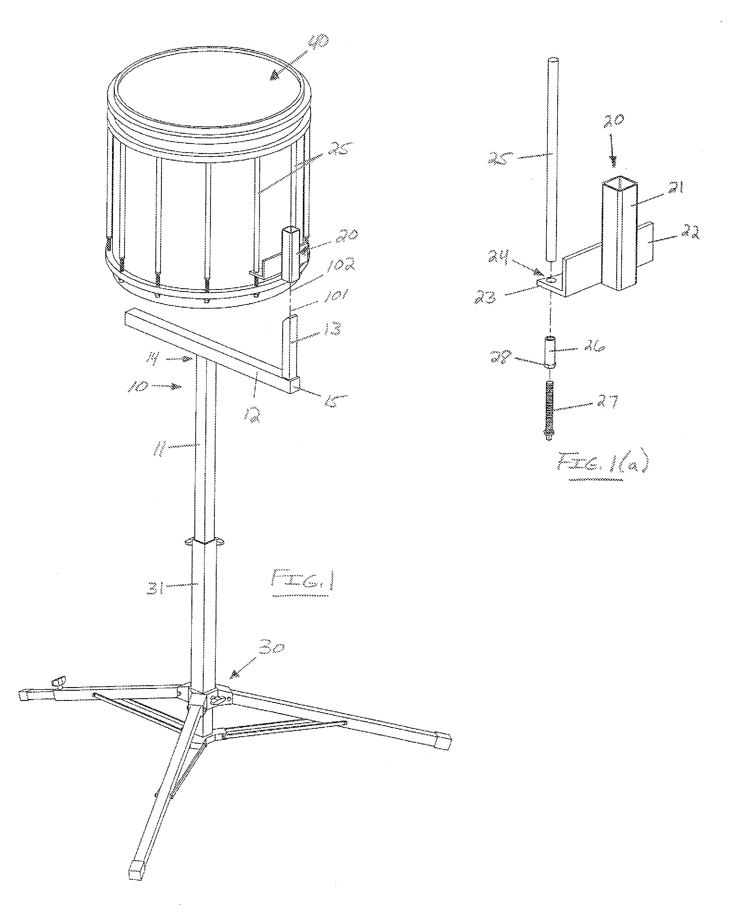 Drum Stand Stabilizing Assembly