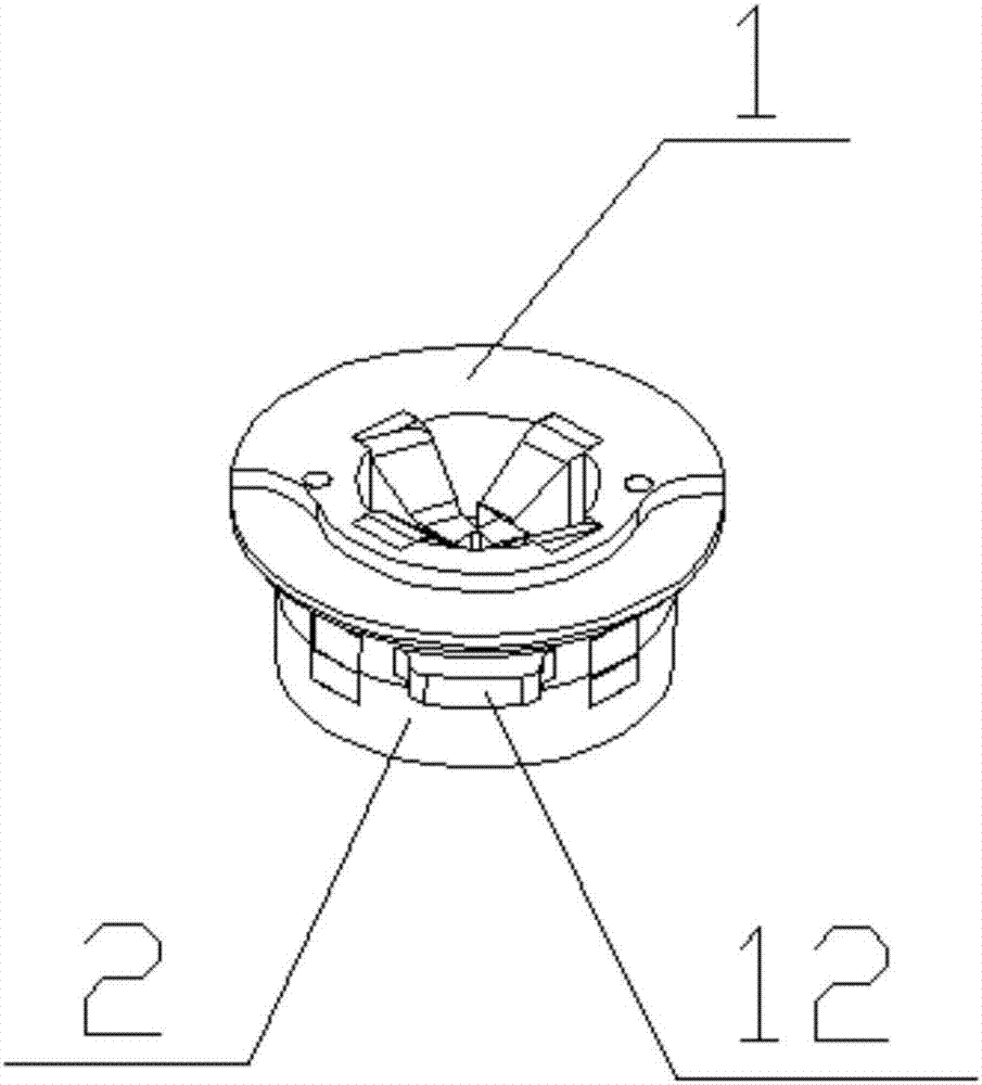 Separated type multiple cutting-edge grinding cutter unit