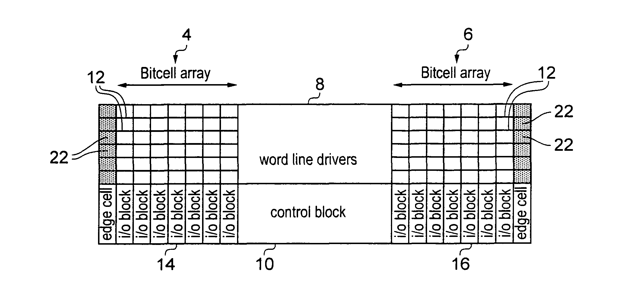 Integrated circuit memory with word line driving helper circuits