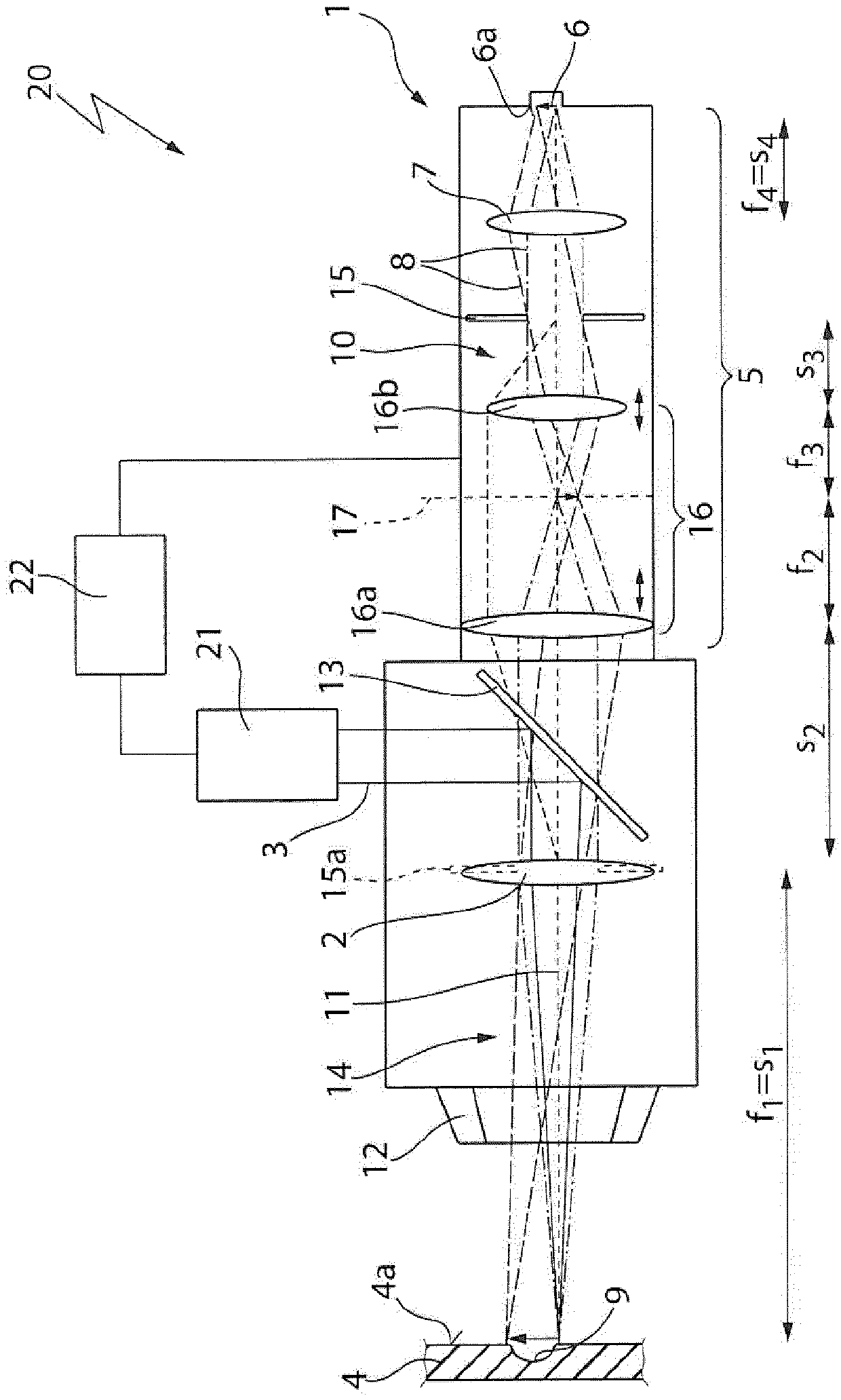 Laser-machining head and laser-machining machine comprising same