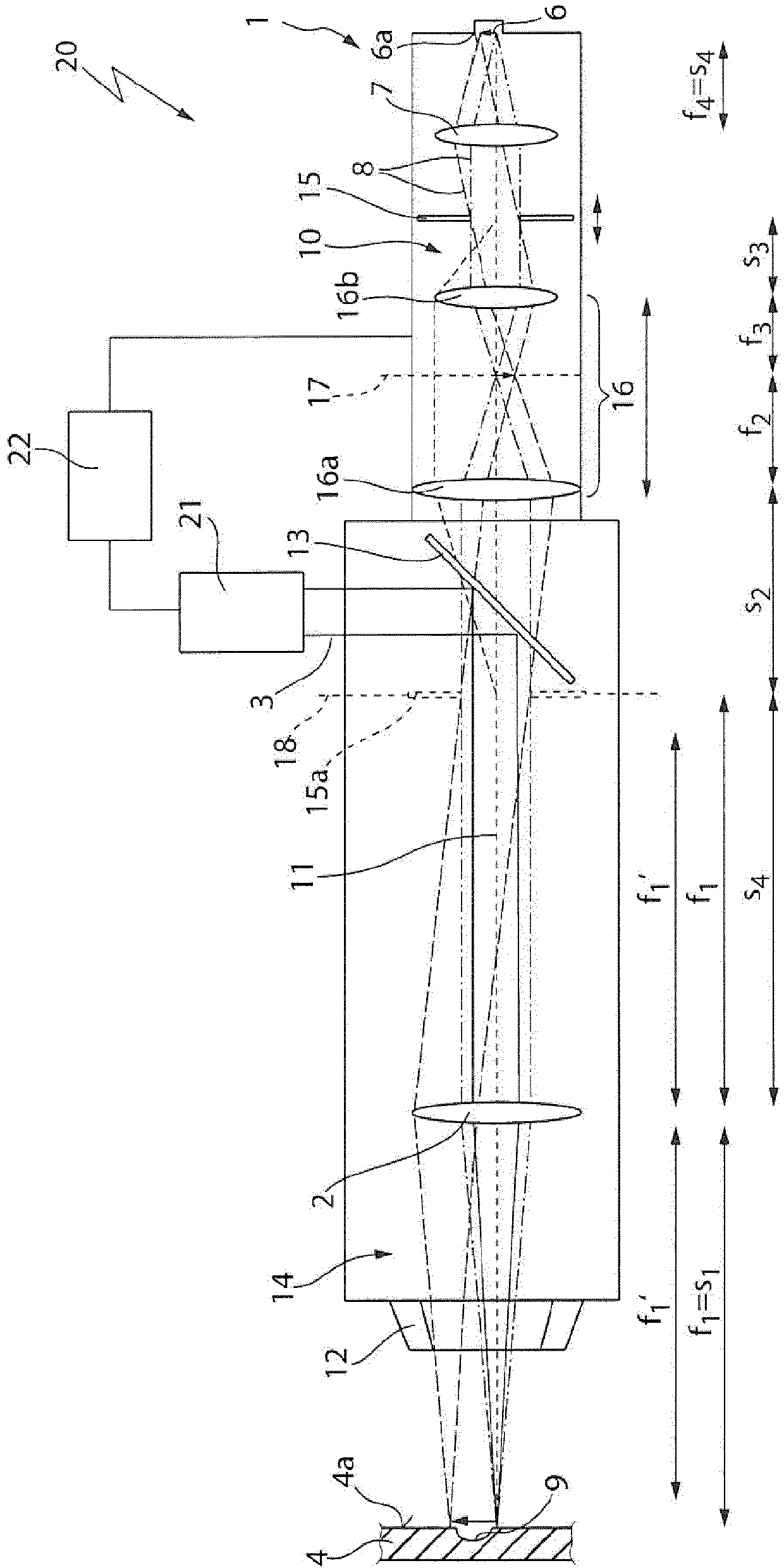 Laser-machining head and laser-machining machine comprising same