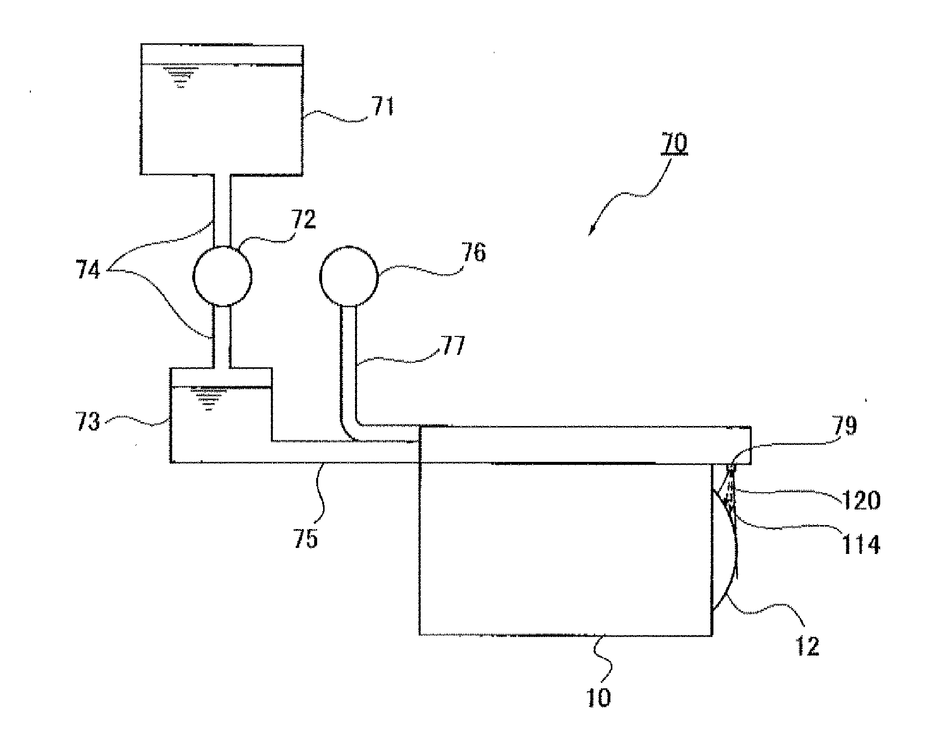 Lens cleaning apparatus