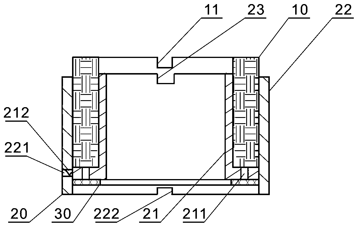 An elastic shielding ring for signal transmission