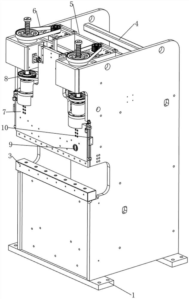 D-axis high-speed bending mechanism