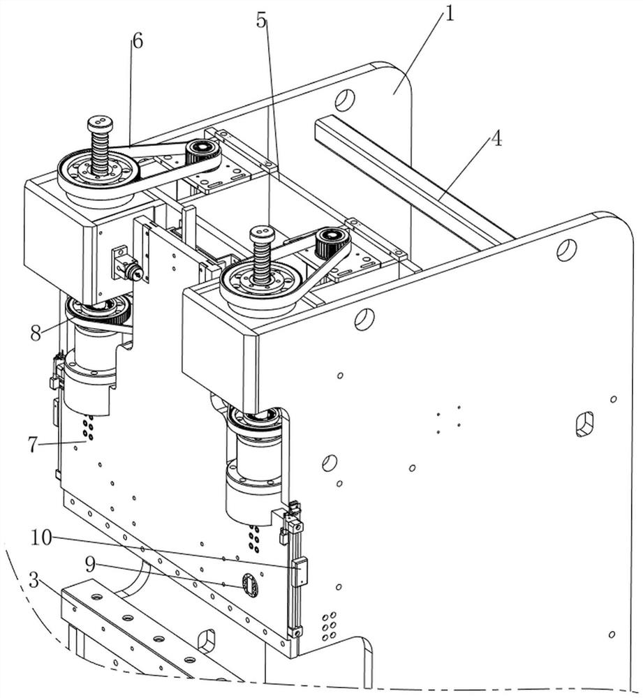 D-axis high-speed bending mechanism