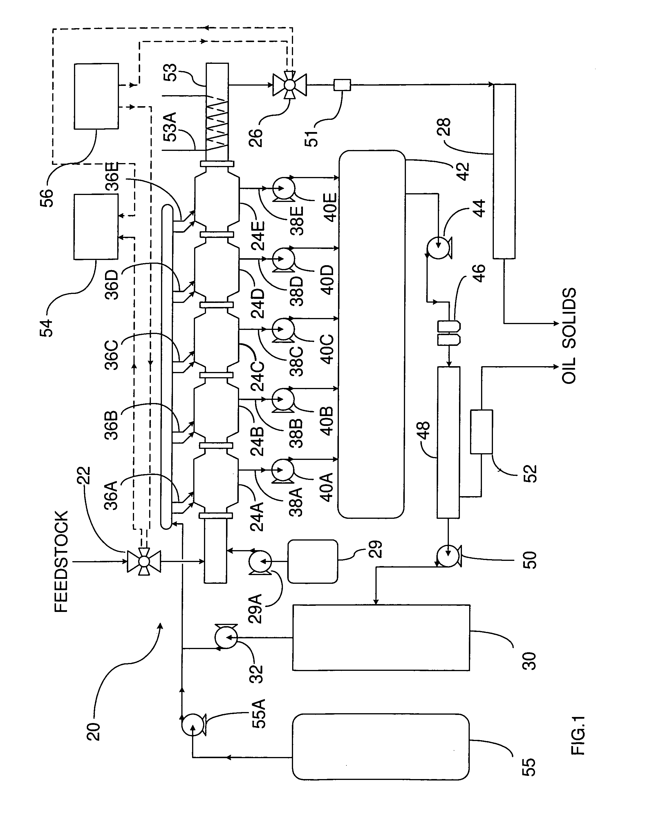 Method and apparatus for removing solute from a solid solute-bearing product