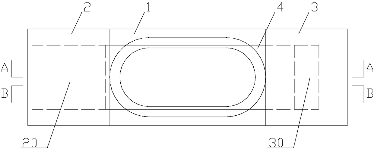 Electric conduction type shoe film wearing device