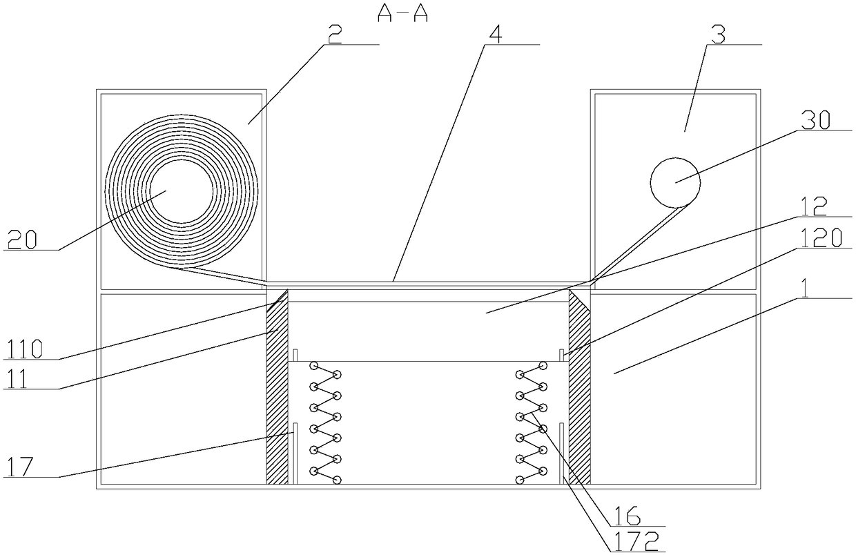 Electric conduction type shoe film wearing device