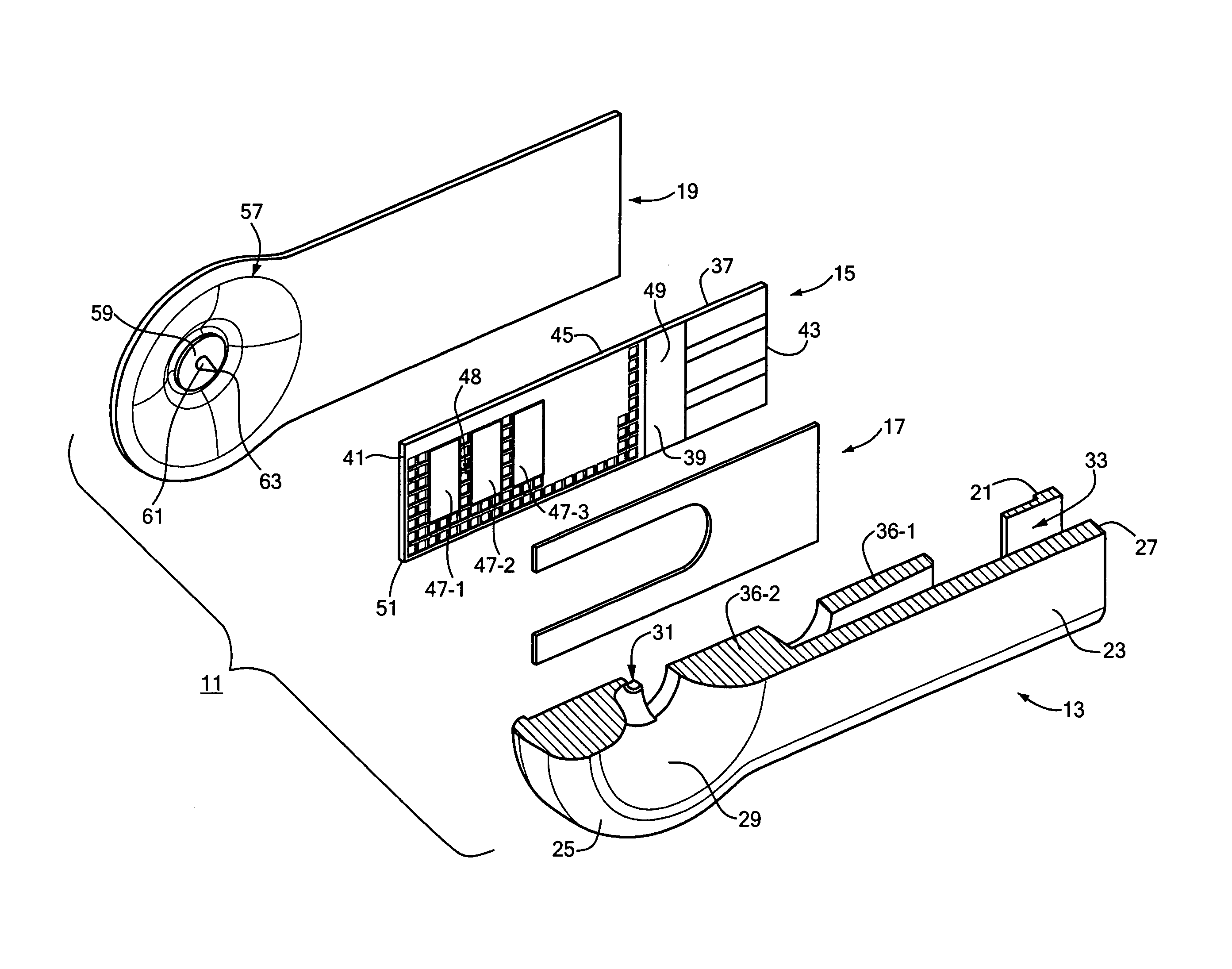 Analyte test device