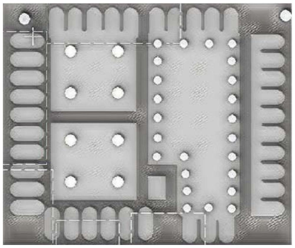 Method for improving poor bubbles of QFN bottom bonding pad and bonding pad