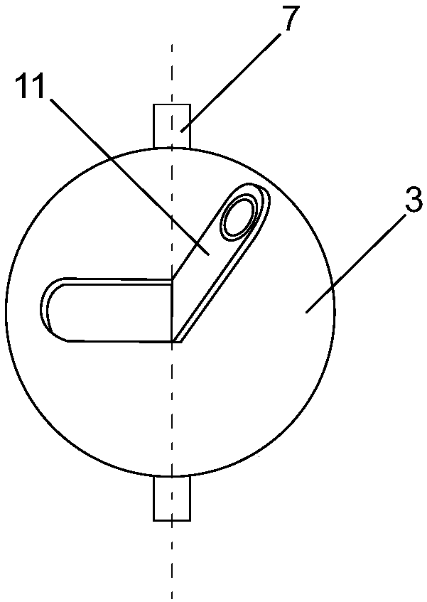 Elastic push-and-press type high-voltage fuse tube base