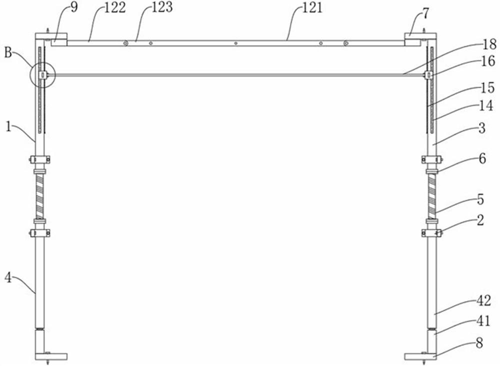 A shock absorber for civil engineering