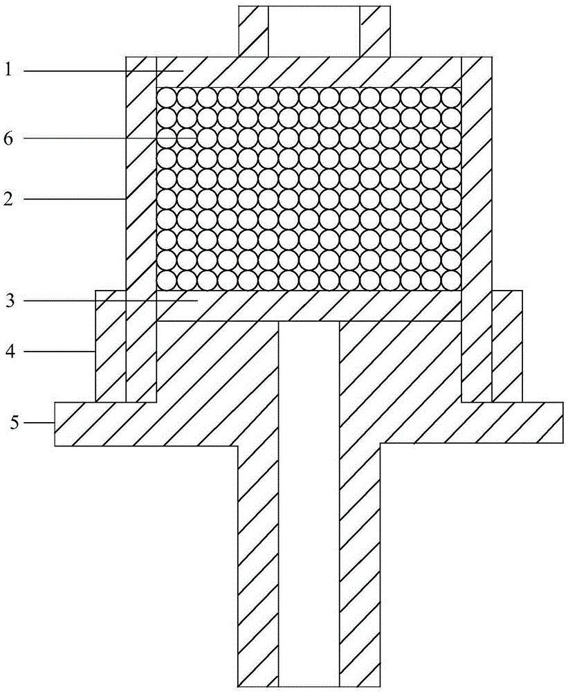 A separating column used for purification and copper removing