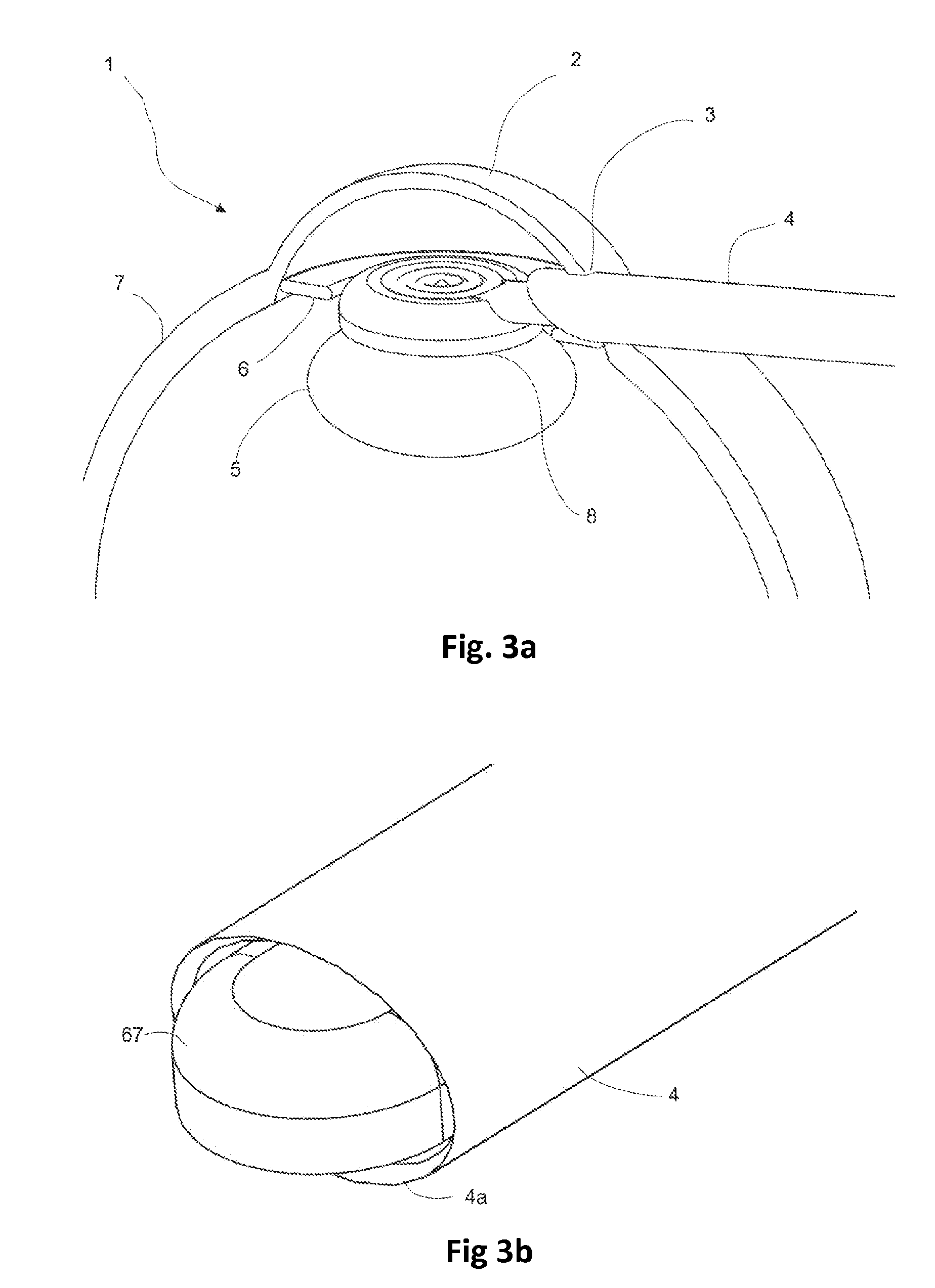 Ophthalmic surgical device for capsulotomy