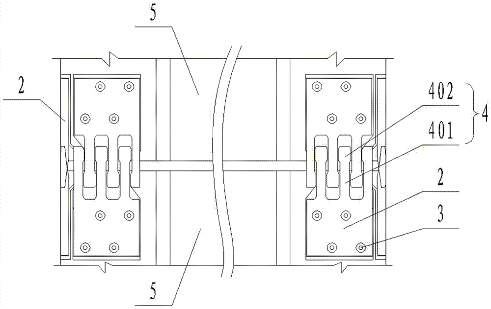 Anti-falling beam telescopic device for straddle-type monorail transportation track beams