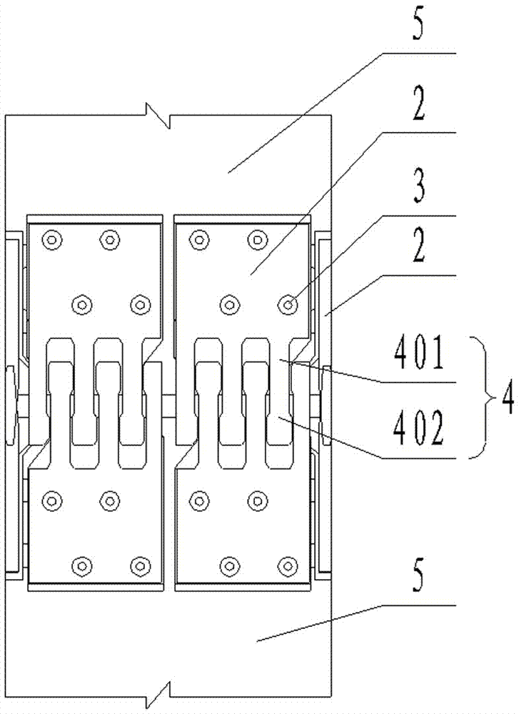 Anti-falling beam telescopic device for straddle-type monorail transportation track beams