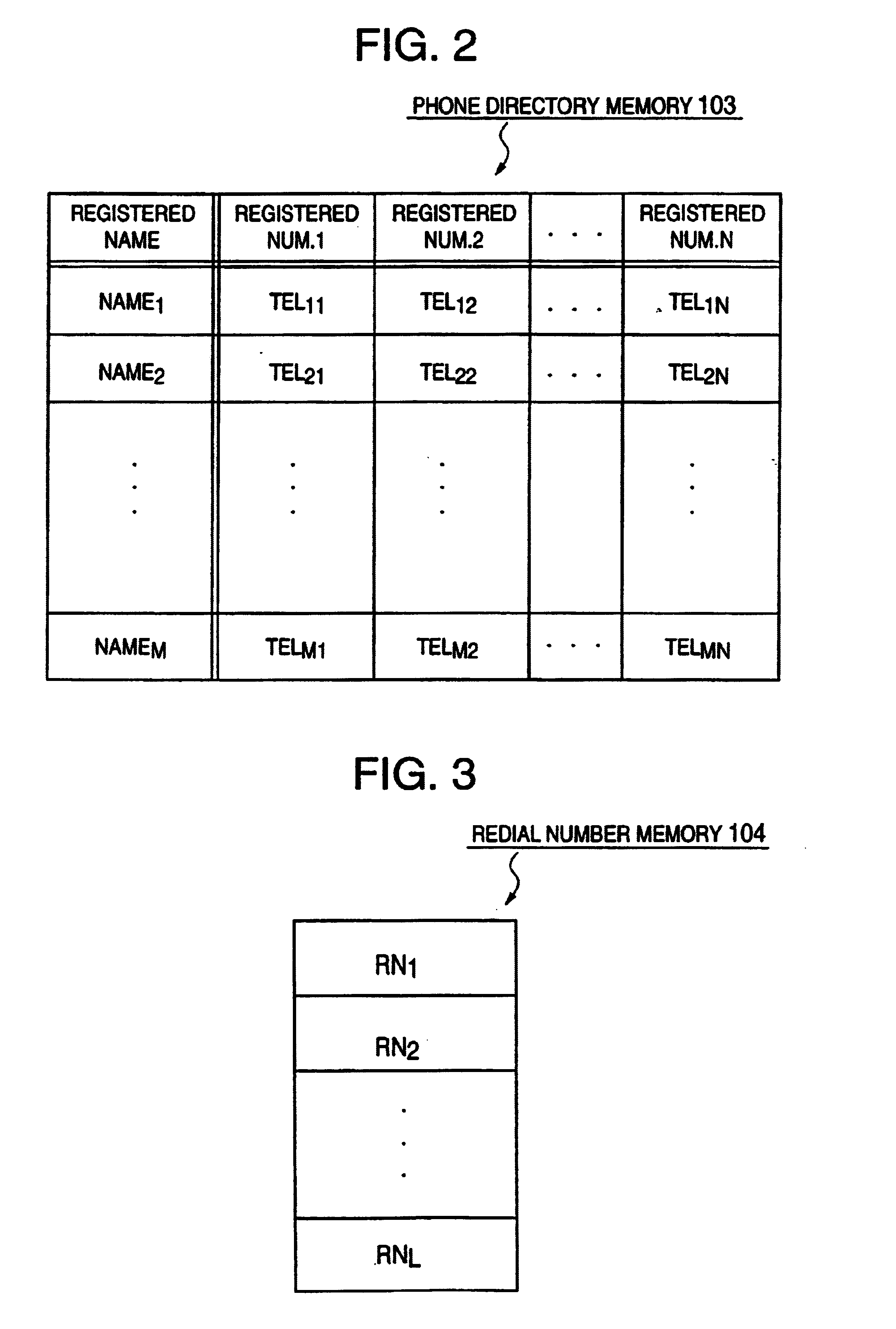 Mobile telephone having a redial function relating multiple redial numbers to a selected redial number and redial method therefor