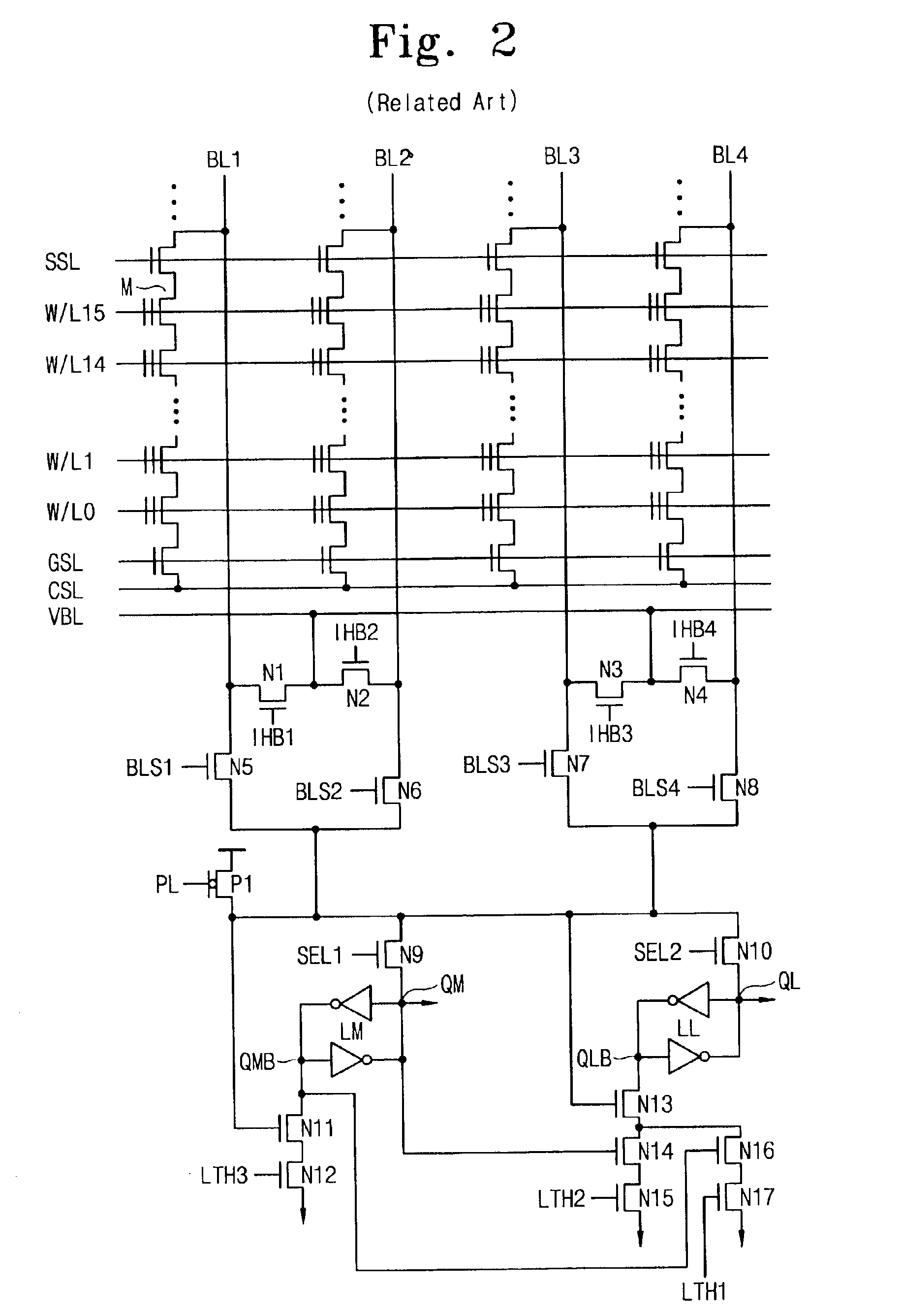 Multi-level flash memory with temperature compensation