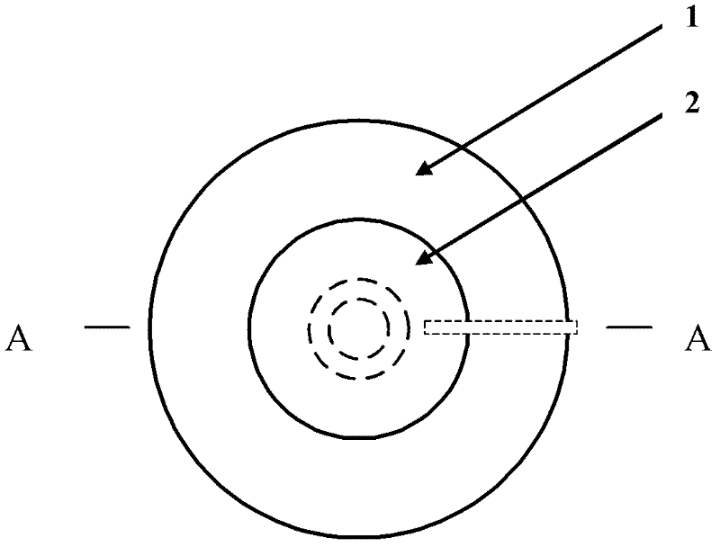 High-pressure sintering combined die and high-pressure rapid sintering method for preparing nanometer ceramic thereof