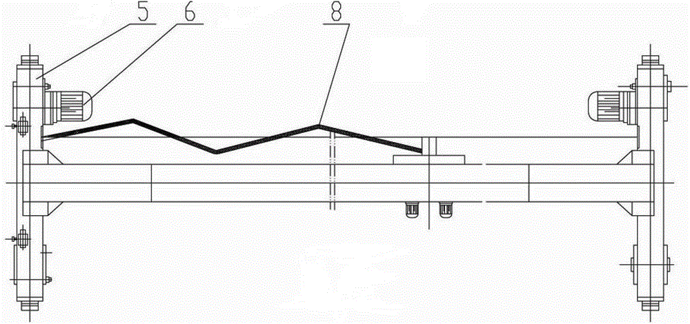 Improved-type single-girder crane