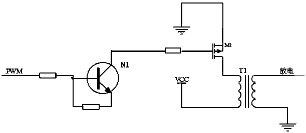 Ignition circuit and gas water heater