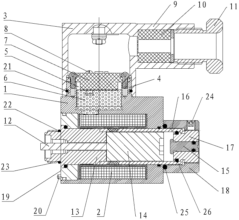 Flameproof electromagnet