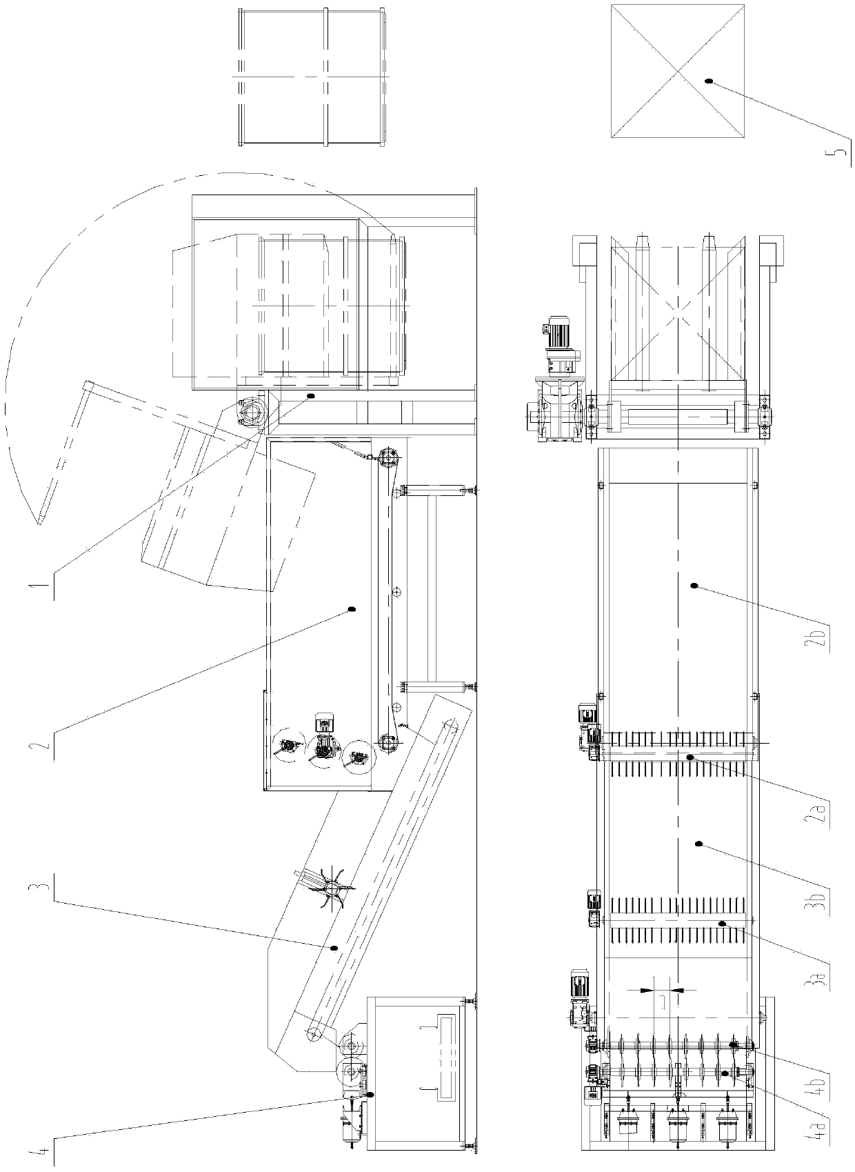 System and method for cutting and processing loose tobacco leaves