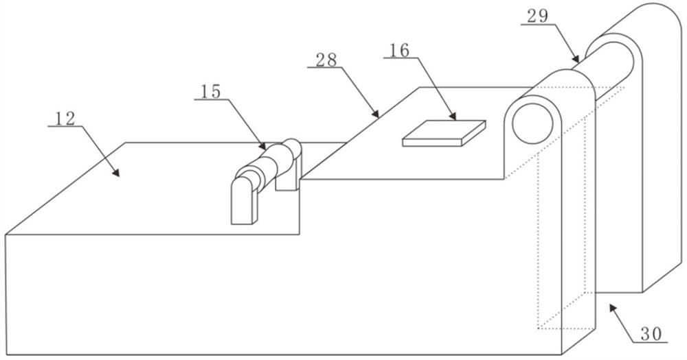 Device and method for measuring adhesion strength of gel type plugging material and rock wall surface