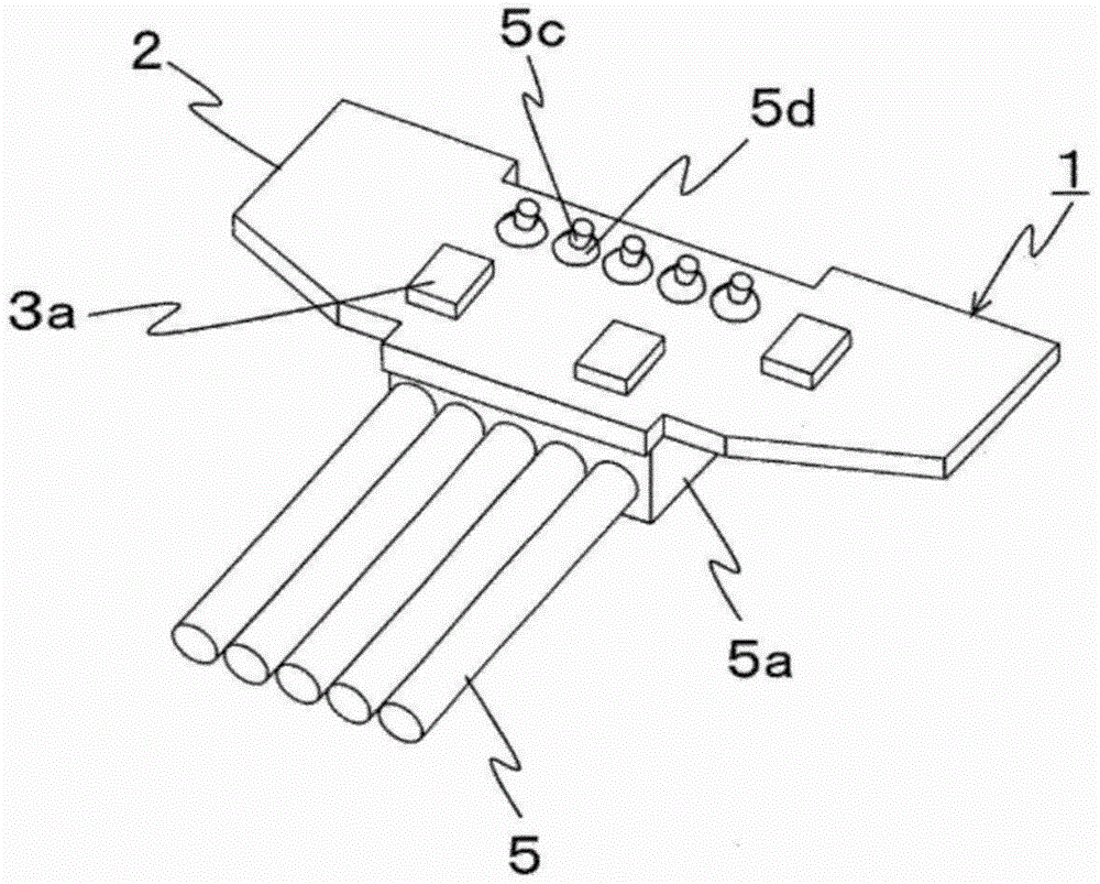 Electronic component mounting substrate, method for manufacturing the electronic component mounting substrate, motor and air-conditioning apparatus,