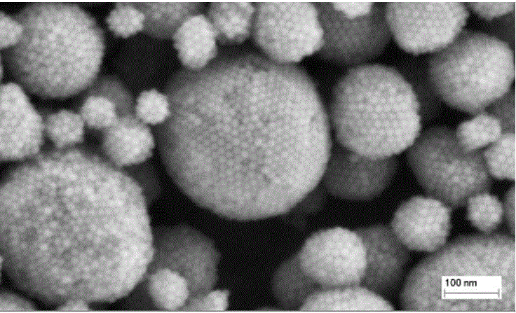 Highly-ordered mesoporous carbon spheres and preparation method thereof