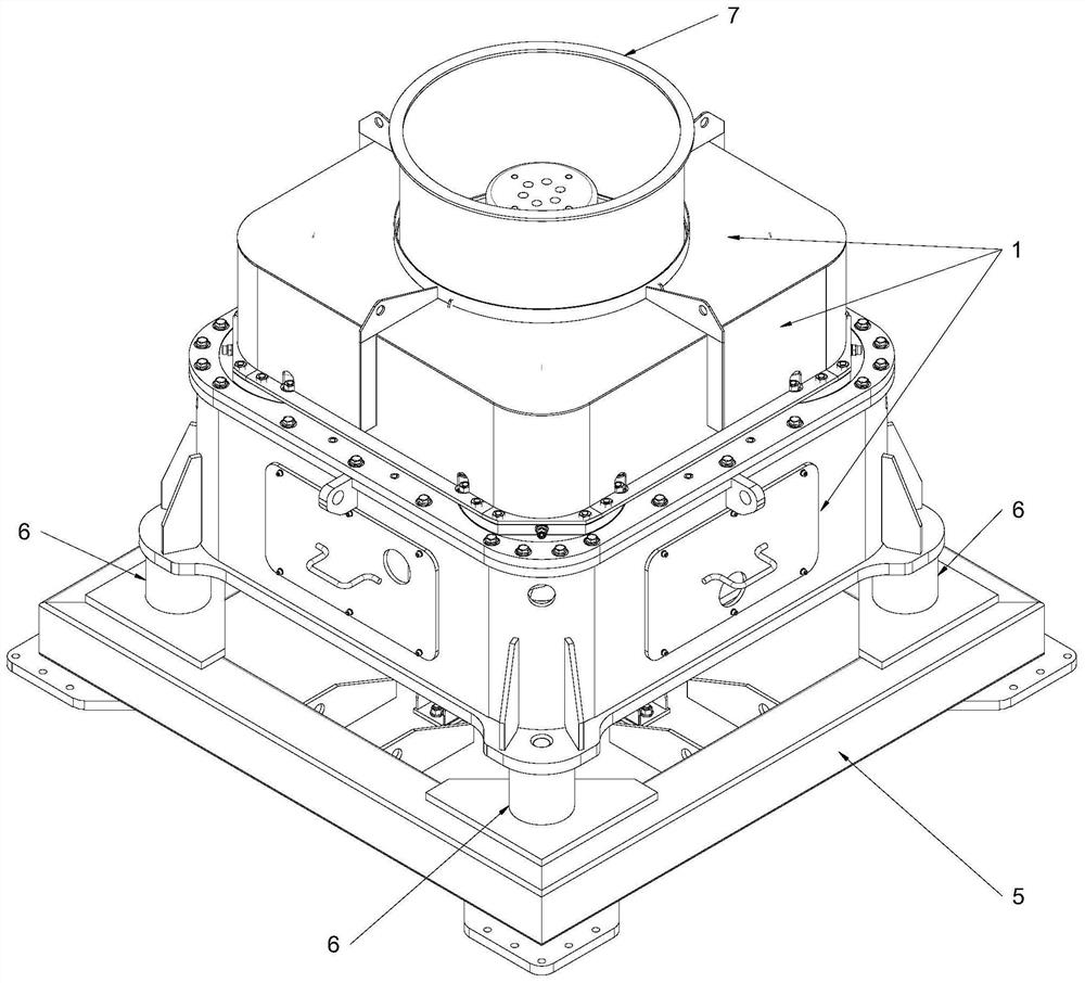 Hydraulic cone crusher