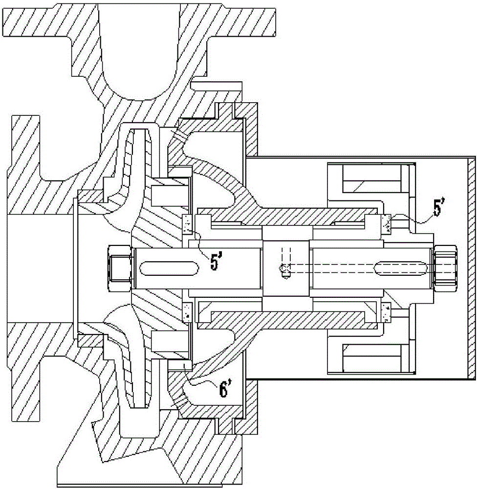 Integrated rotor axial force self-balance centrifugal pump, control method and terminal