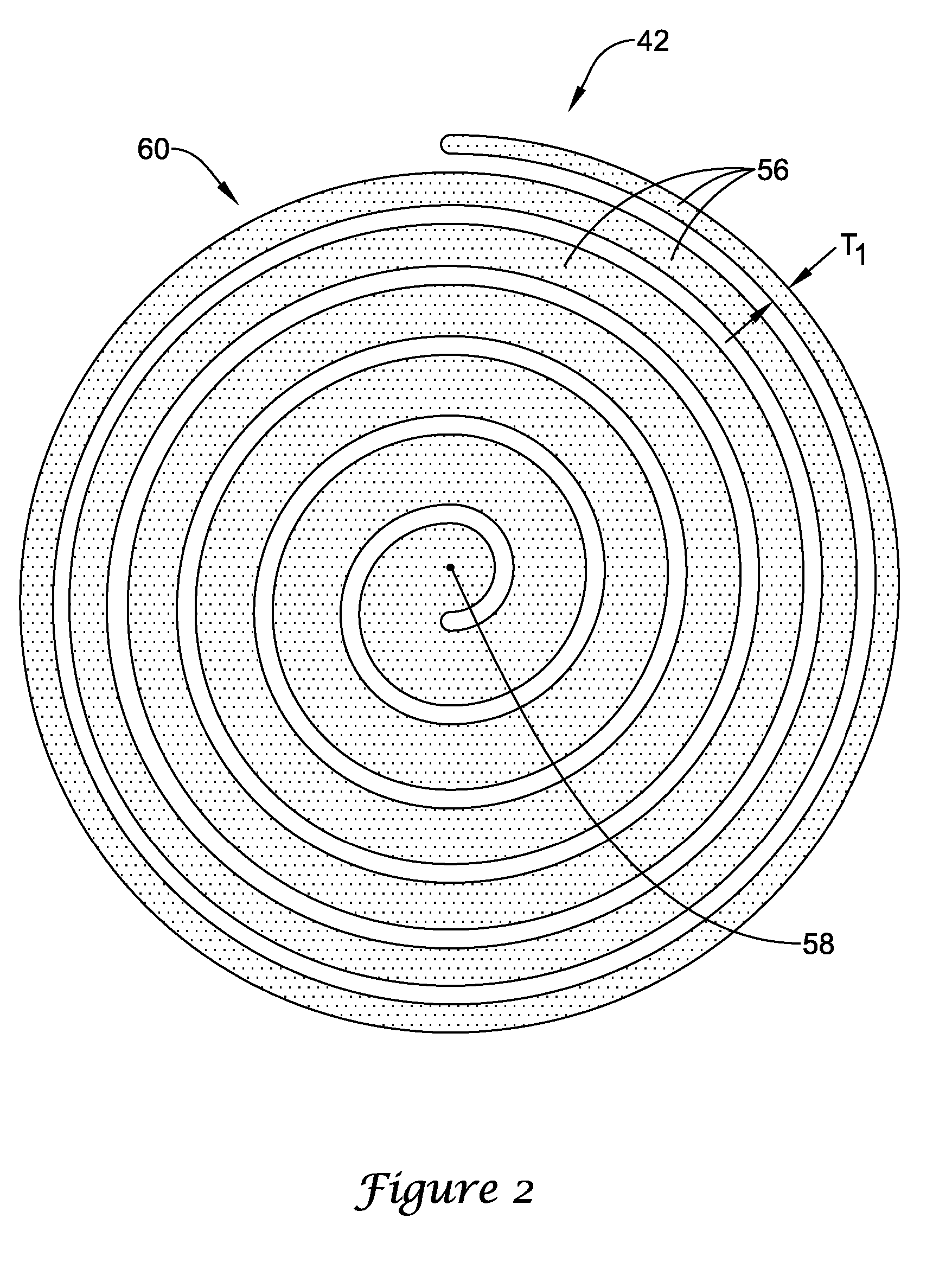 Passive analog thermal isolation structure