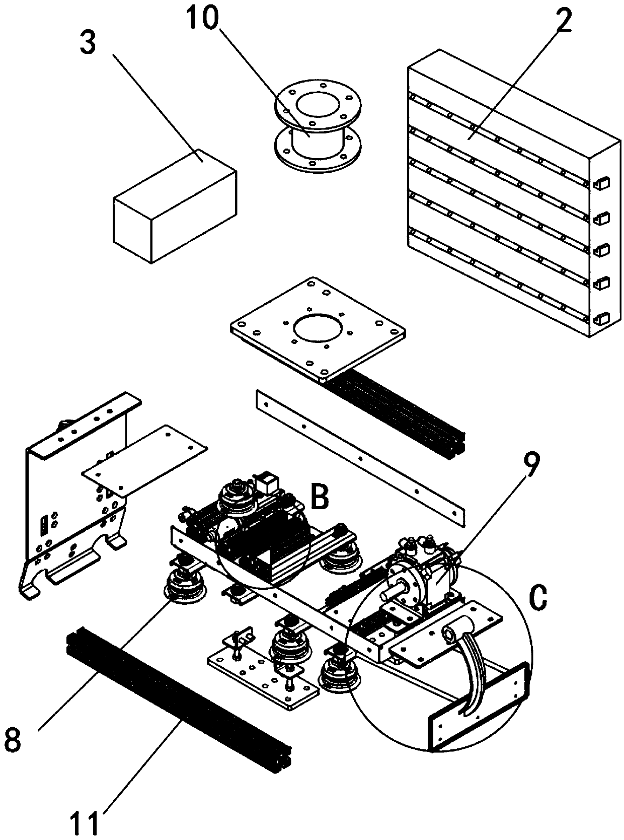 Exhaust hood capable of achieving convenient oil dirt clearing and wide adjustability