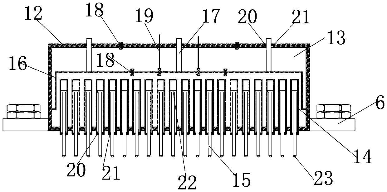 A high-precision positioning tool compensation device for workpiece machining