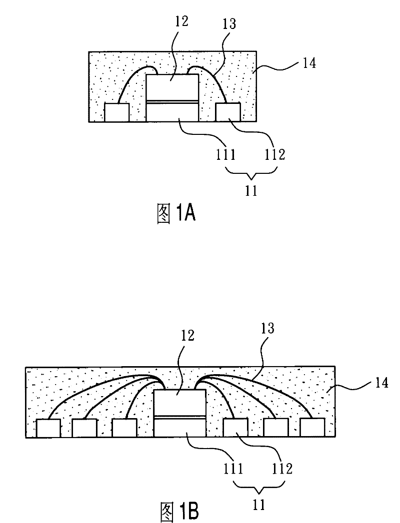 Multi-chip semiconductor package structure without outer leads and lead frame thereof