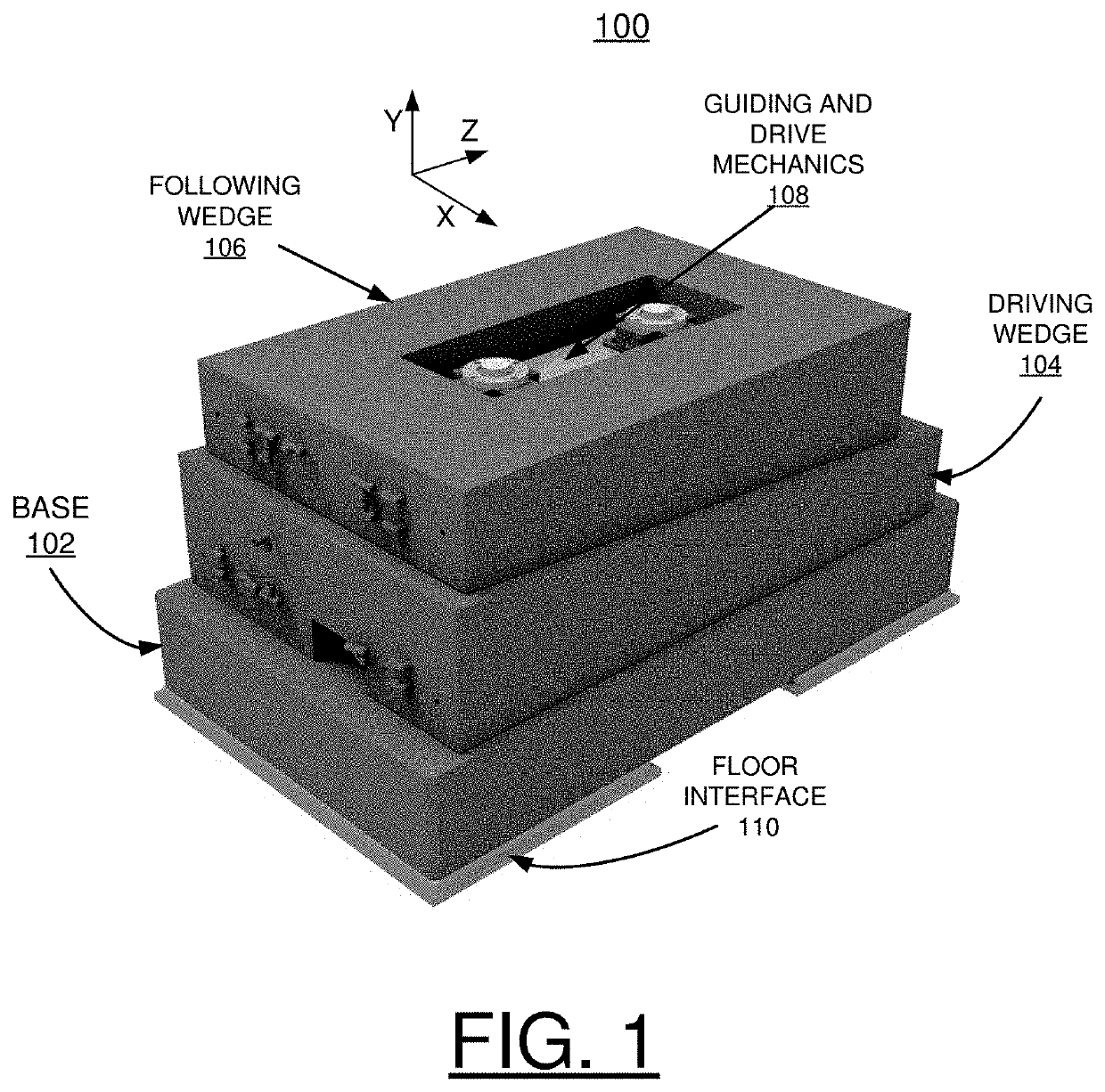 Method and apparatus for implementing ultra-high stability stages with combined degrees of freedom for multiple axes of motion