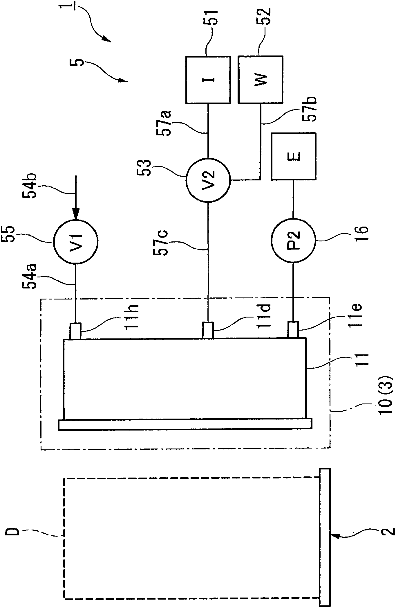 Liquid jetting head, liquid jetting recording apparatus, and method for filling liquid jetting head with liquid