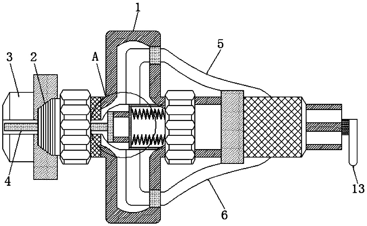 Air water atomization blockage preventing sprayer for preventing blockage based on pressure intensity changes