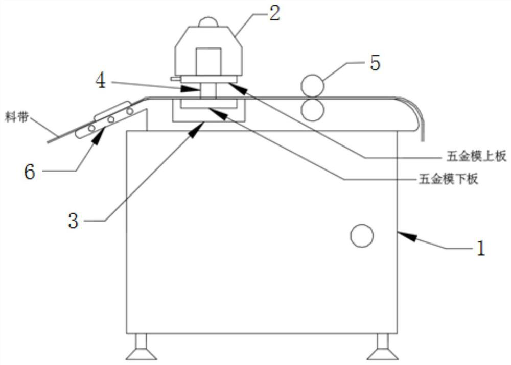 Die-cutting machine with automatic spraying device