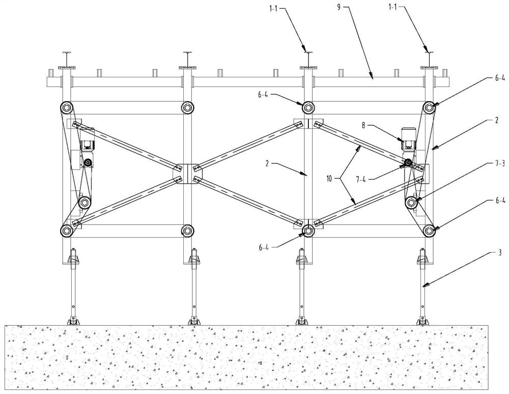 Mechanical equipment for concrete pipe gallery construction