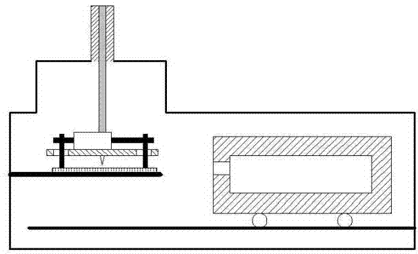 Method and device for measuring linear shrinkage rate and thermal stress of metal solidification process