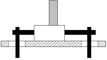 Method and device for measuring linear shrinkage rate and thermal stress of metal solidification process