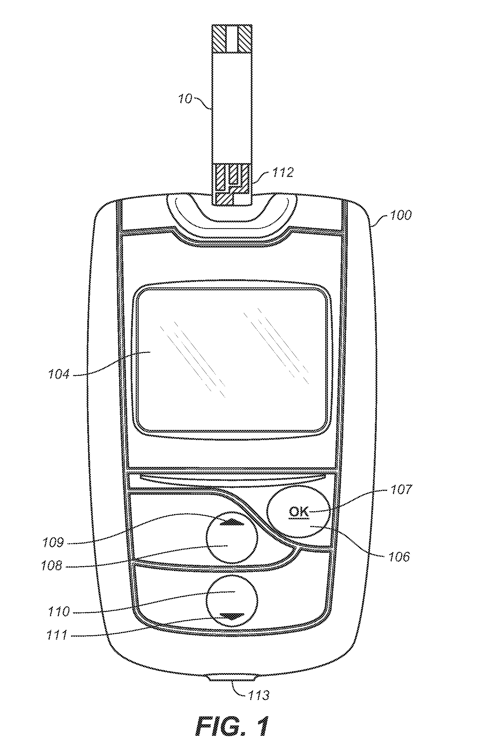 Analyte testing method and system