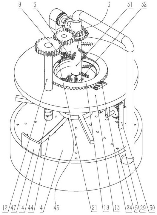 Plant extraction equipment with efficient liquid-residue separation function