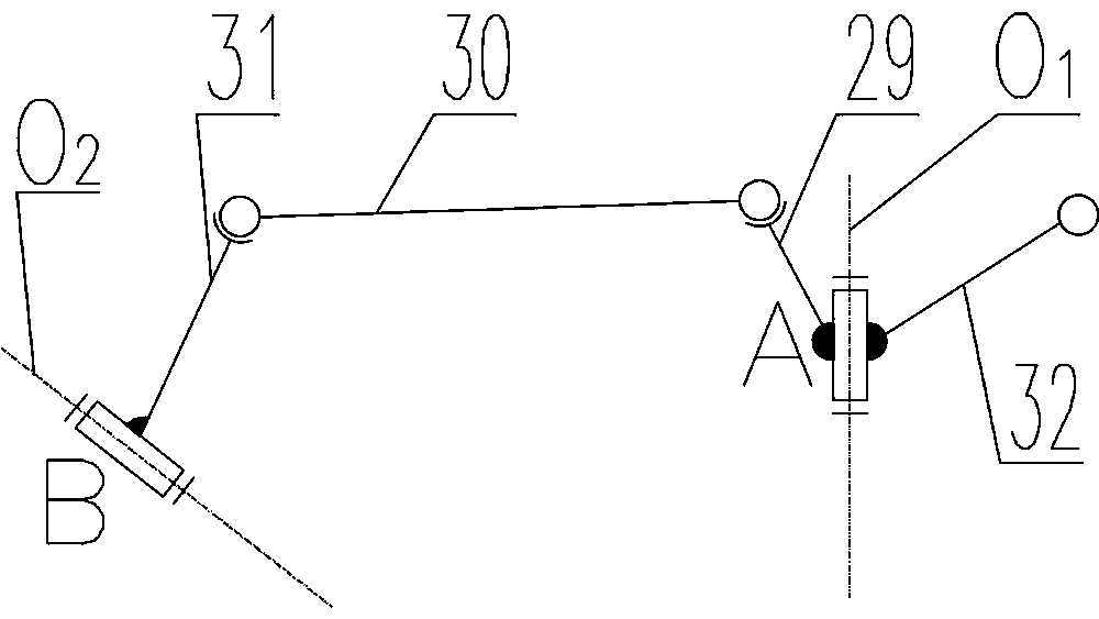 Light airplane aileron manipulating system