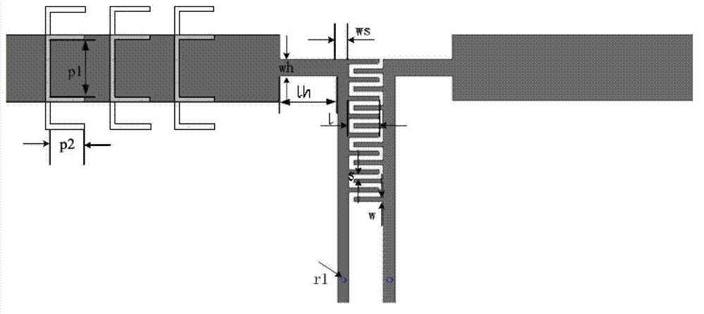 Novel toe-crossing structure-based ultra wide band bandpass filter