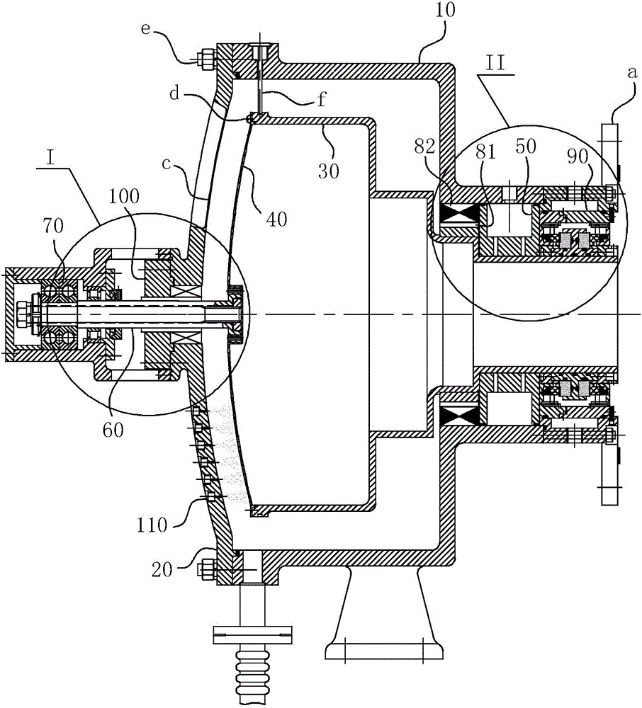 Integrated high-speed rotating cooling machine